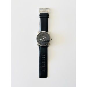 Vestal Doppler Stainless Steel Genuine Leather Watch